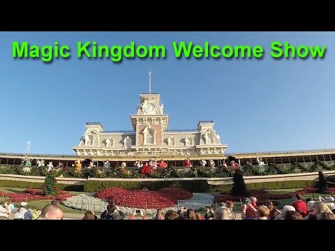Magic Kingdom Welcome Show 2016 at Walt Disney World GoPro HD