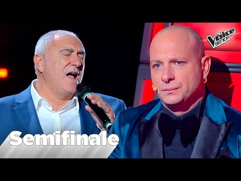 Pierluigi sings "I Will Live Without You" by Lucio Battisti | The Voice Senior Italy Semifinal