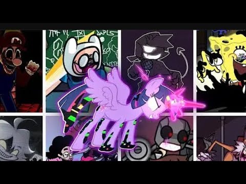 FNF Dusk till dawn but everyone sings it music video new cover V2