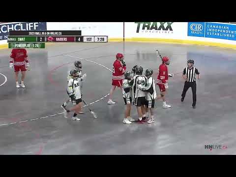 2023 RMLL Jr A Lacrosse Highlights - Raiders vs Saskatchewan, June 25