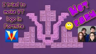 i tried to make venturian tale logo in fortnite - venturiantale fortnite