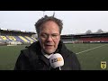 Voorbeschouwen met Henk de Jong op TOP Oss - SC Cambuur