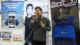 Jason Dy Sings &#39;Milagro&#39; LIVE