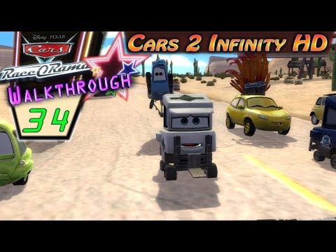 HD Xbox 360 Cars Race O Rama Guido Kart Race 6 Story Walkthrough Part 34