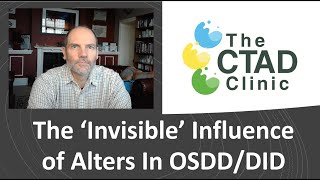 Some Parts / Alters in OSDD/DID operate behind the scenes, can have hidden impact and confuse!