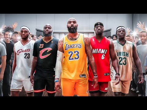 Full Team of Lebron James vs Randoms