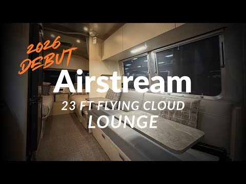 2026 Airstream 23ft Flying Cloud Lounge Edition Walkthrough | Weekend Getaway Dream
