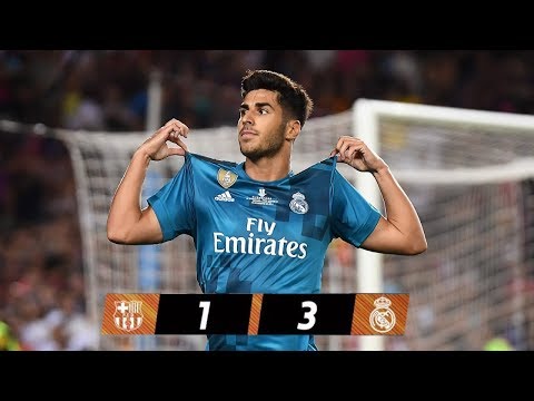 Full Spanish Super cup Match • Barcelona vs Real Madrid 1-3 • 13/08/2017 HD