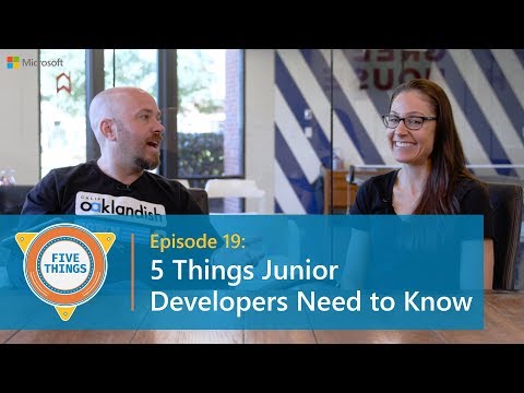 Five Things Junior Developers Need to Know