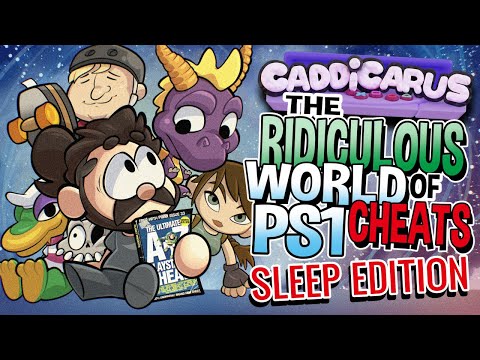 The Ridiculous World of PS1 Cheats - Caddicarus | SLEEP EDITION