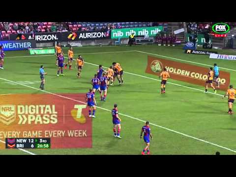 NRL 2015 Round 11  Knights vs Broncos Highlights