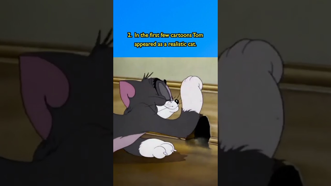 4 Tom & Jerry Facts You Didn’t Know, Part 2 #shorts