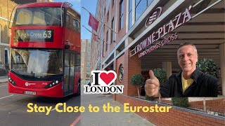 Crowne Plaza London Kings Cross Hotel. Kings Cross and St. Pancras Stations & th