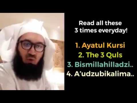 Morning and Evening Adhkar By Mufti Ismail Menk