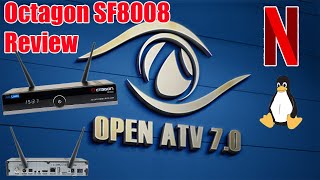 Octagon SF8008 Review 2022 | openATV Receiver | Unboxing and setup [ Review ]