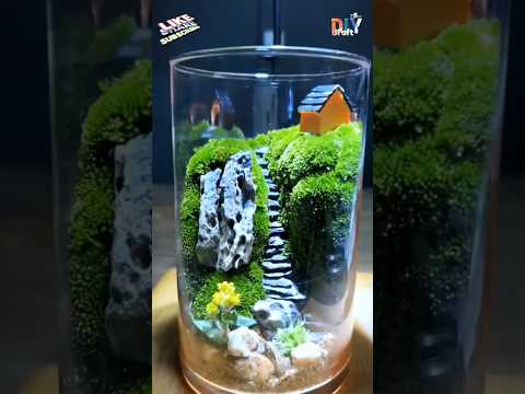 Unlock Home Elegance: DIY Miniature Terrarium Ideas for Stunning Decor #HomeDecor #DIYTerrarium