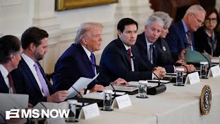 Trump tries to convince oil CEOs of Venezuela plan