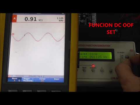 OPERATION OF THE FG-100 DDS ELECTRICAL SIGNAL GENERATOR