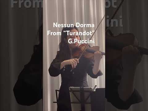 “Nessun dorma"'G.Puccini's opera Turandot