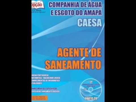 Apostila Concurso Companhia de Água e Esgoto do Amapá  (CAESA) 2015 - Agente de Saneamento