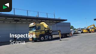 بيع عربة مقطورة مسطحة Scania G450 8X2 Palfinger PK92002 SH Crane Kran Lift-Axle Automatic Eur - صورة 4 | Autoline IQ عربة مقطورة مسطحة Scania G450 8X2 Palfinger PK92002 SH Crane Kran Lift-Axle Automatic Eur | صورة 4 - Autoline