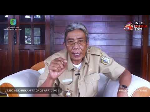 HIMBAUAN BUPATI SINTANG TERKAIT LARANGAN MUDIK HARI RAYA IDU