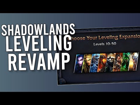 Shadowlands Leveling Changes! Level Squish To 60! - WoW: Battle For Azeroth 8.2