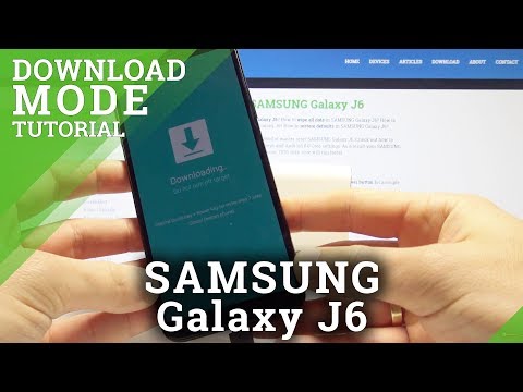 Download Mode SAMSUNG Galaxy J6 - How to Open/ Quit Download Mode