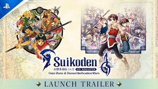 Suikoden I&II HD Remaster - Launch Trailer | PS5 & PS4 Trailer