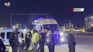 Motosiklet, Yolun Karşısına Geçmeye Çalışan Adama Çarptı