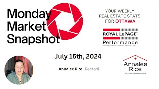 Ottawa Real Estate Update - July 15th, 2024