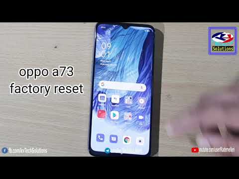 oppo A73 factory reset | backup and restore