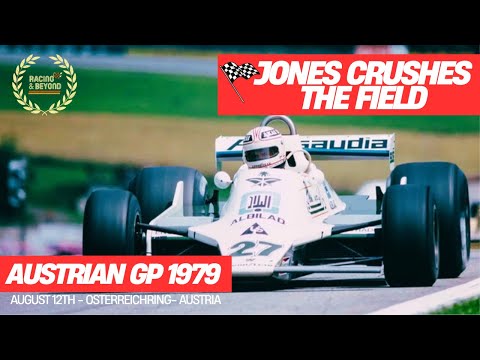 Formula 1 1979 Austrian GP - Alan Jones Crushes the Field - F1 Highlights