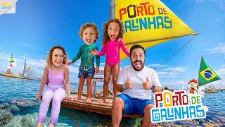 VIAGEM EM FAMILIA PARA O NORDESTE - PORTO DE GALINHAS - FAMÍLIA BELLA E LUCCA SHOW