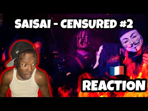 AMERICAN REACTS TO FRENCH DRILL RAP! Saisai - Censured #2 🔞 (Clip officiel)
