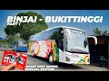 Naik Bus MEWAH NPM Sutan Class JETBUS 5 Dapat TIKET SAMPUL ️Trip Binjai Medan Bukittinggi Ep 1