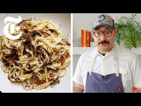 Quick and Easy Za'atar and Labneh Spaghetti