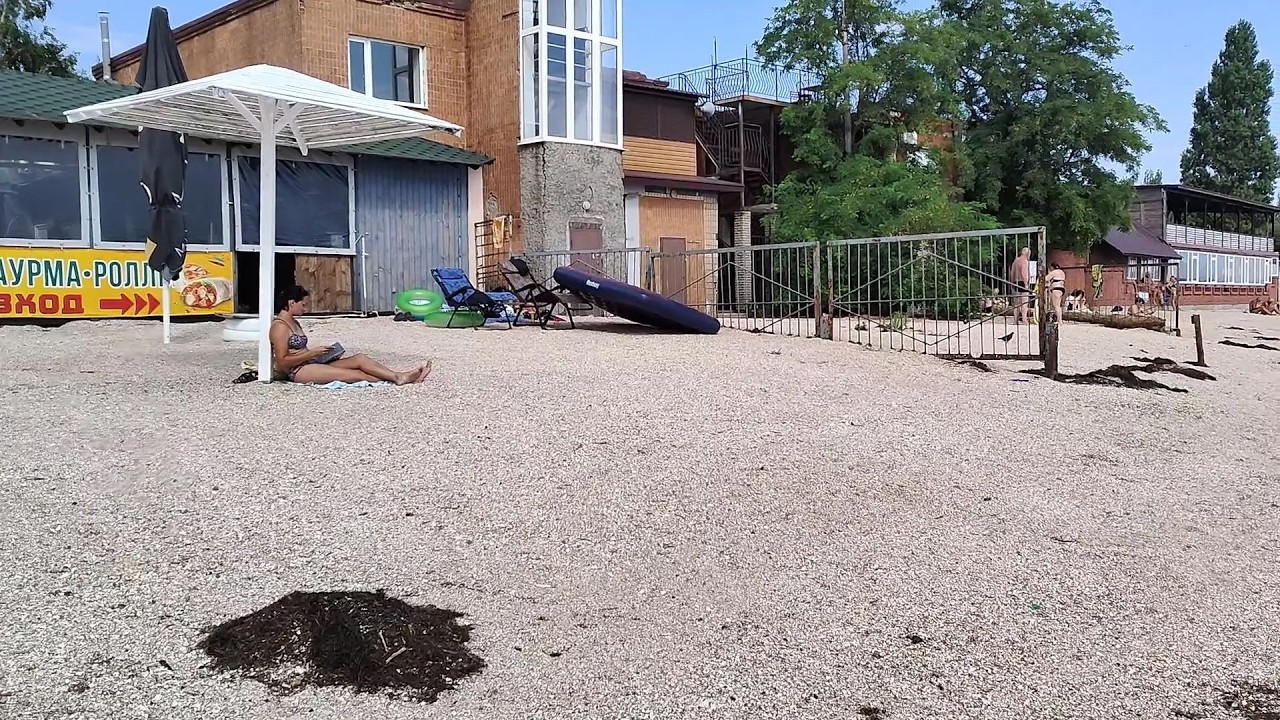 Видео зарисовки 4 августа 2026 года Бердянск центр море