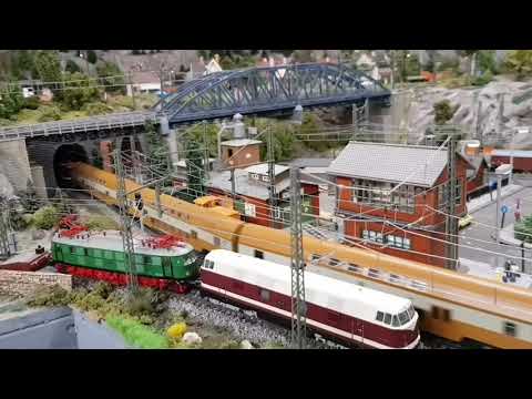 BR 243 DR, Spur TT, Fahrvideo Teil 3.