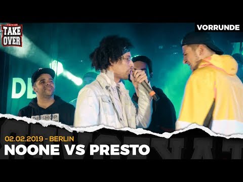 Presto vs. Noone - Takeover Freestyle Contest | Berlin 02.02.19 (VF 2/4)