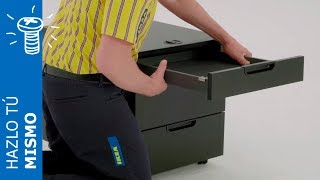 Cómo montar la cajonera GALANT - IKEA
