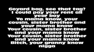 Tyga ft Chris Brown - Snapback Back (Lyrics On Screen