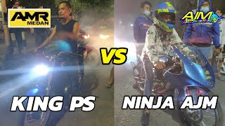 Download lagu SUPER BIG MATCH!!! KING PS AMR MEDAN VS NINJA AJM ft BSHK - PERTARUNGAN SERU 2 TAK MEDAN mp3