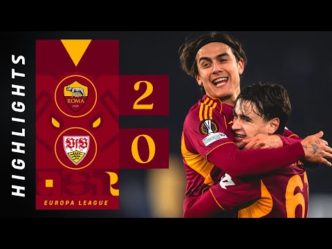ROMA 2-0 STOCCARDA | EUROPA LEAGUE HIGHLIGHTS 2025-26