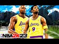 99 OVR KOBE BRYANT and SHAQUILLE O'NEAL BUILD TAKEOVER the PARK in NBA 2K23