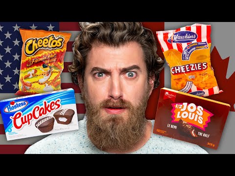 American vs. Canadian Snacks Taste Test