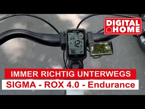 GPS-Fahrradcomputer Sigma ROX 4.0 Endurance im Test