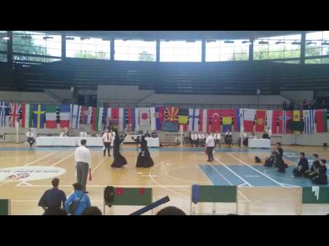 11th Belgrade Kendo Trophy 2016 - Taem Competition Final -  Match 5