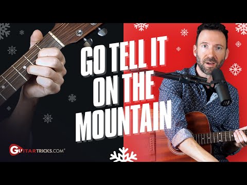 Go Tell It On The Mountain - Easy Beginner Guitar Christmas Song Lesson | Guitar Tricks