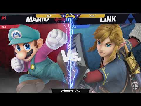 Riot vs E22 - Winners Quarters (Juicy Monthly - March 9th, 2019! Super Smash Bros. Ultimate)